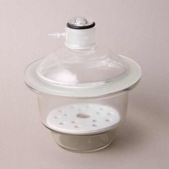 1354T Vacuum desiccator with cover and sleeve and porcelain plate